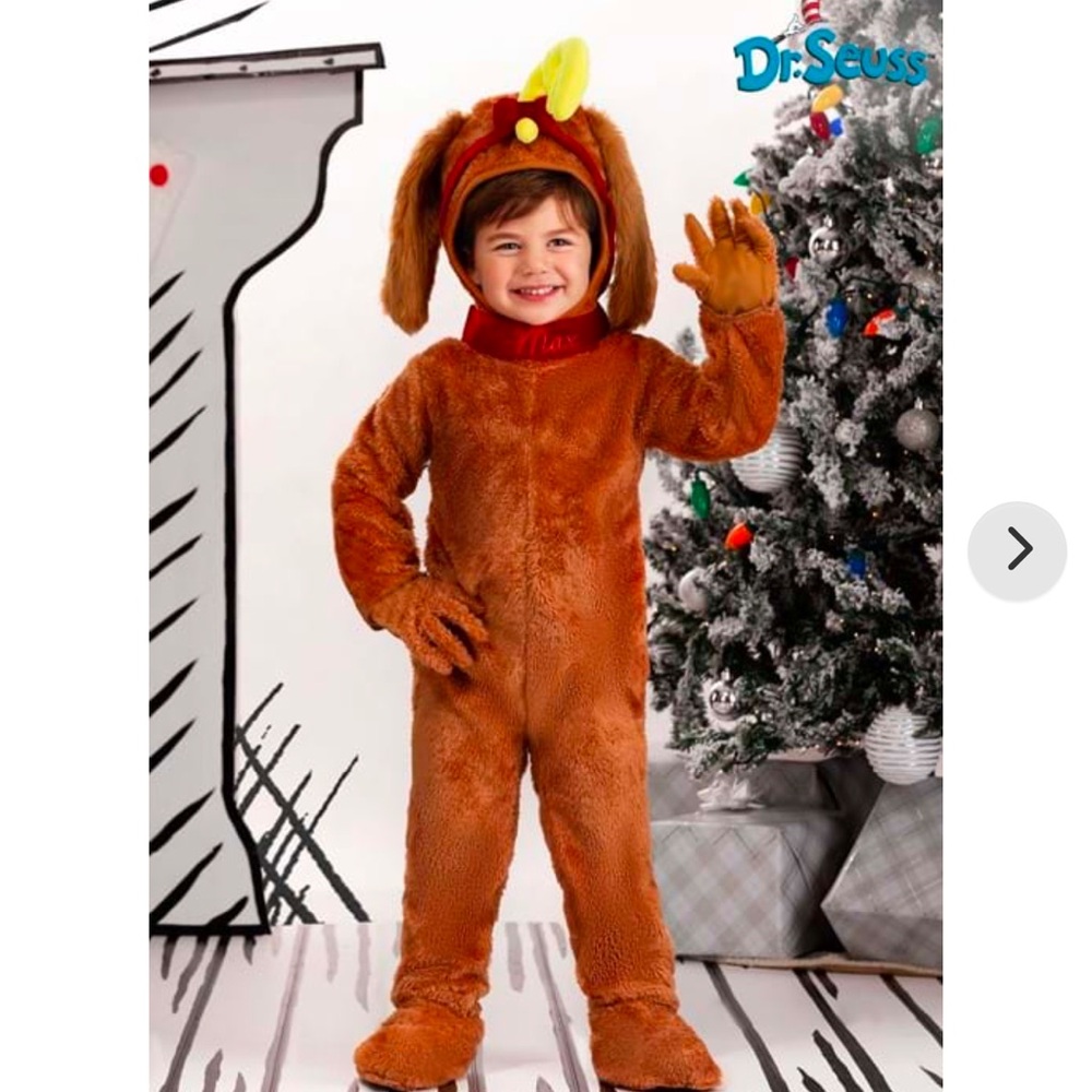 Dr Seuss Grinch Max Costume